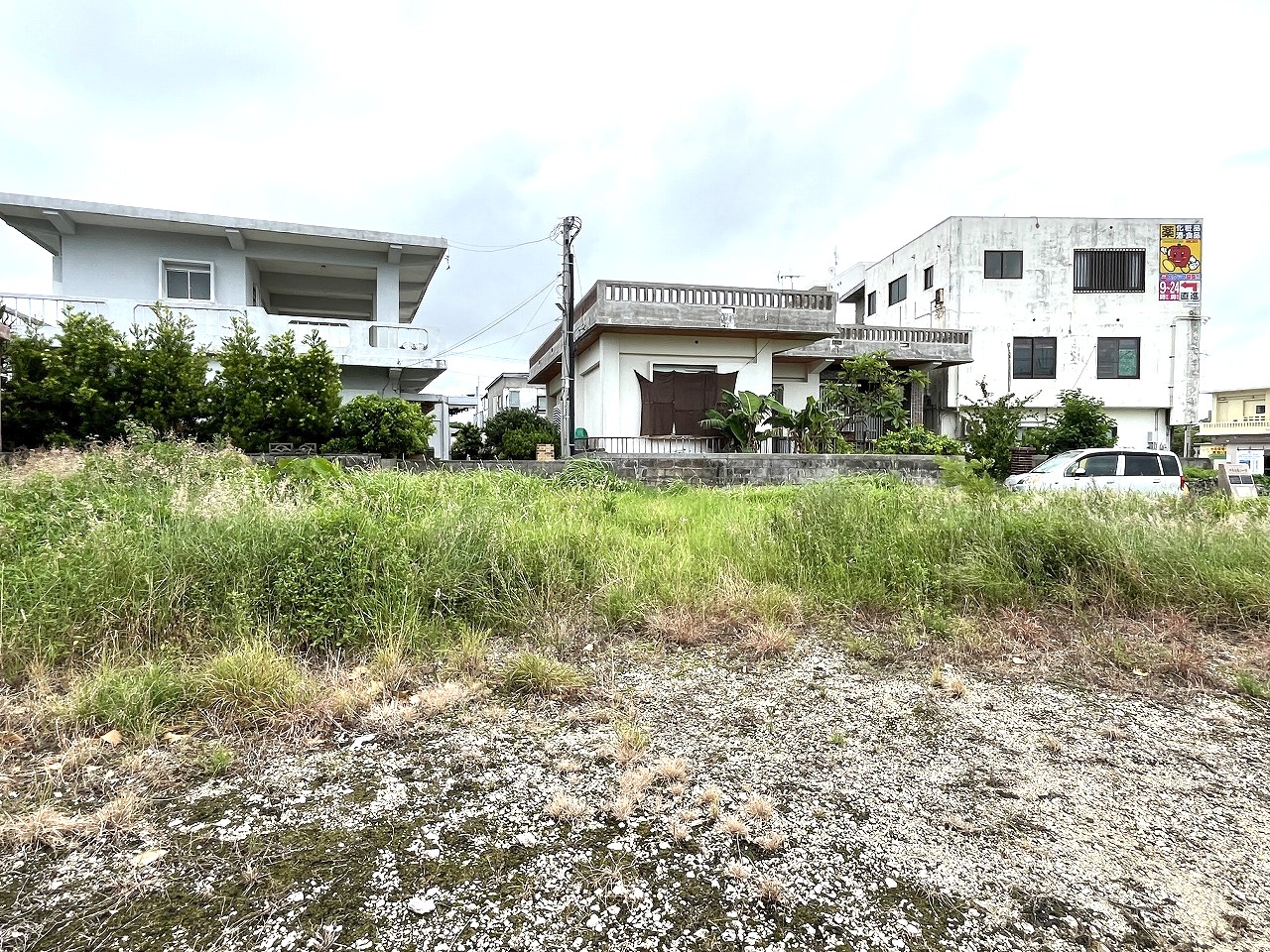 平良東仲宗根　旧市役所近く　約75坪　宅地